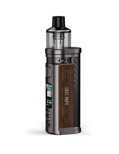 Lost Vape Centaurus Q80 Kit Gunmetal Taek Wood