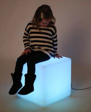 Cubo luminoso sensorial