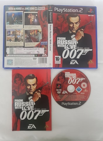 Jogo 007 From Russia With Love PS2 Usado S/encarte - Meu Game Favorito