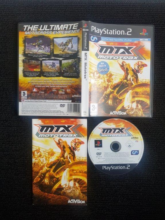 MTX: Mototrax Framed Print Ad/Poster Official PS2 Xbox -  Portugal