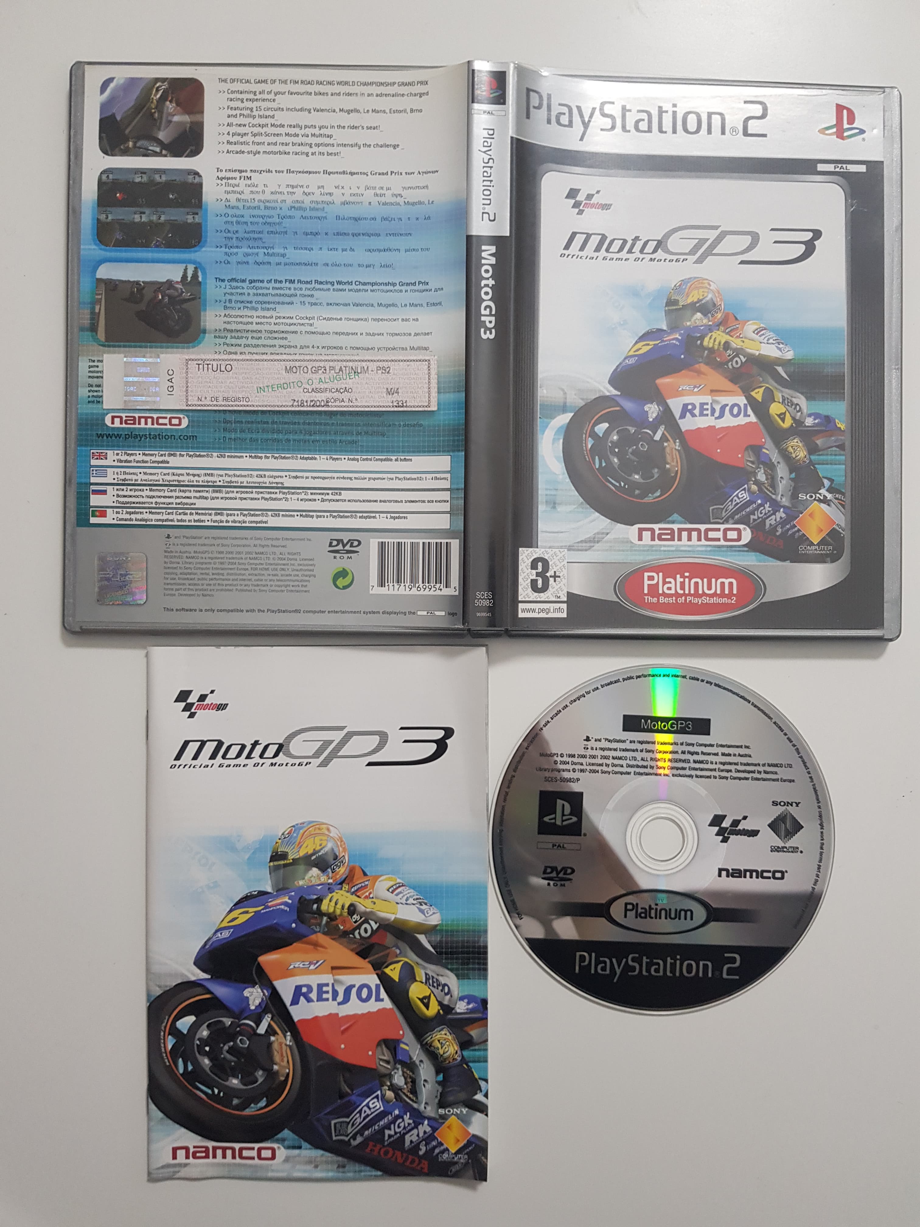 Moto GP 3 - PS2 Game